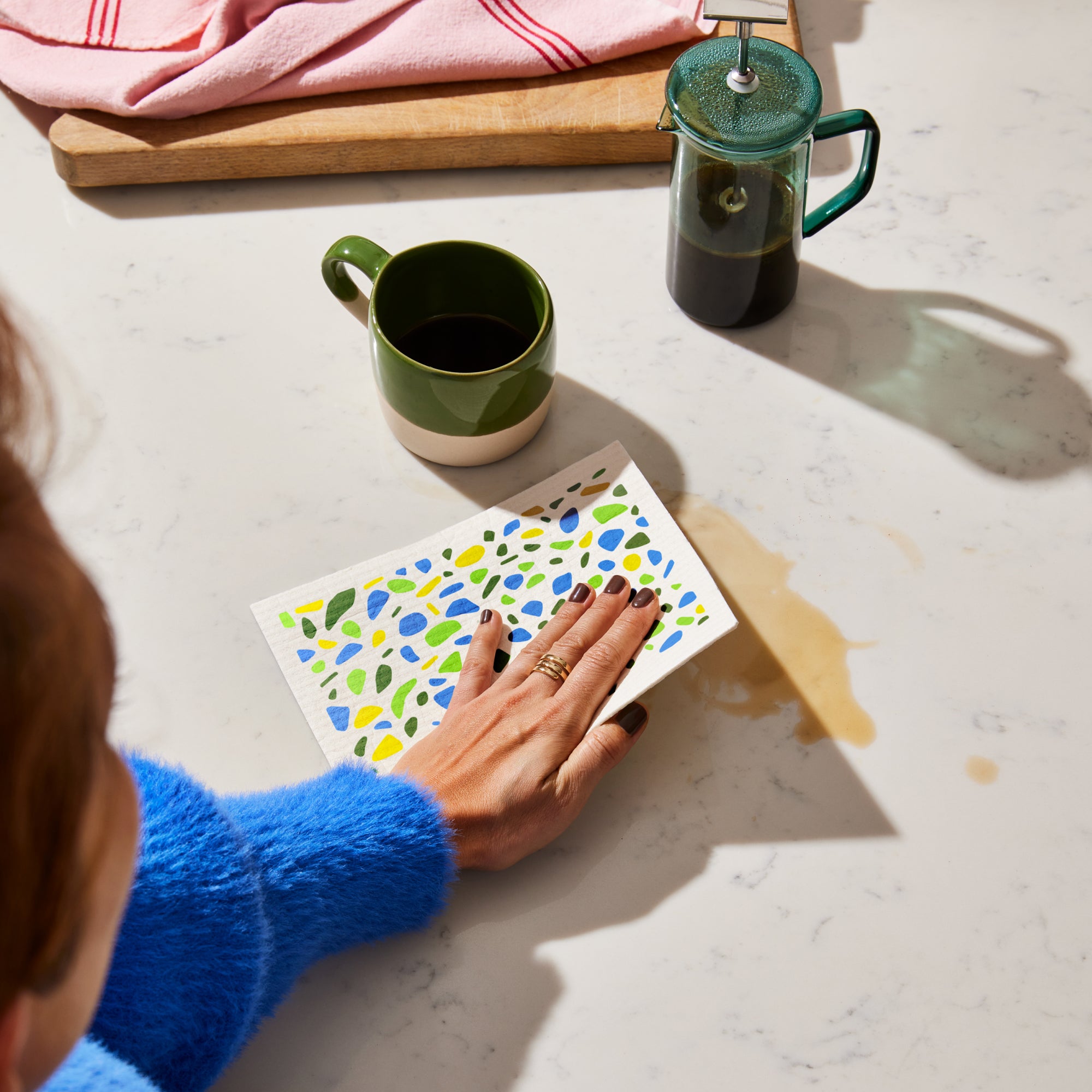 Coffee? Gone. Pesto? No problem-o!